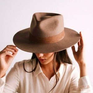 GIGI PIP Classic Brown Fedora Hat